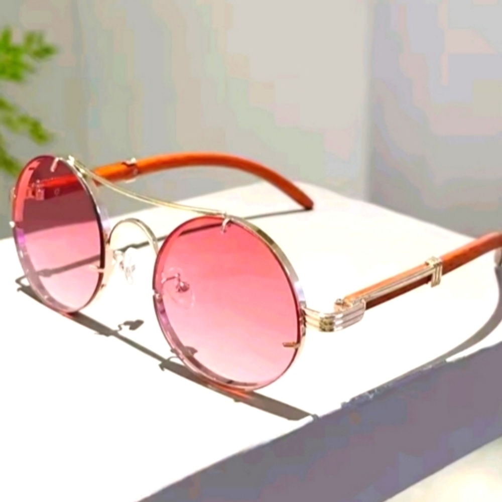 Ladies Stylish Pink Sunglasses